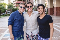 Thomaz Mendonça, Dante Bonorandi e Marcelo Gomes