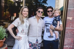 Ticiana Cabral, Dante Bonorandi, Raphael Boris e Raphael Filho Boris