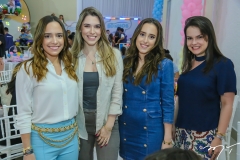 Gabriela Fonseca, Manoela Pinto, Rafaela Fonseca e Roberta de Castro