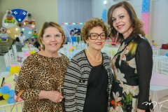 Inês Arruda, Nilda Andrade e Gláucia Andrade