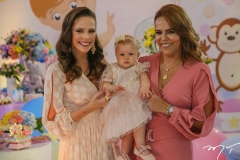 Natália e Olivia Pontes e Ailza Ventura