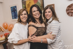 Ailza Ventura, Andréa Rios e Nara Accioly