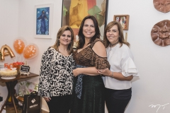 Nájla Corrêa, Andréa Rios e Ailza ventura