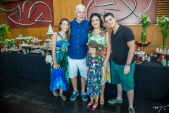 Ana Wilka, Humberto, Letícia, Rose e Bruno Lima