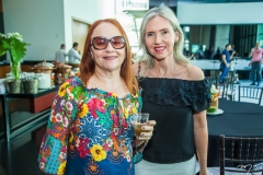 Angela Macedo e Regina Caminha
