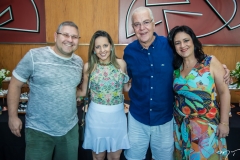 Carlos Henrique, Aline Veras, Humberto e Rose Lima