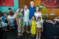 Clara, Caca Queiros, Humberto Lima, Katarine, Leticia e Helena Queiros