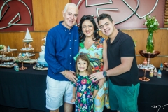 Humberto, Letícia, Rose e Bruno Lima
