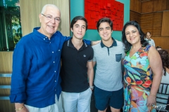 Humberto Lima, Yago, Ygor Cavalcante e Rose Lima