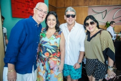 Humberto, Rose Lima, Tobias Barreto e Vivi Almada
