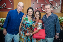 Humberto, Rose Lima, Vanessa e Roberto Rodrigues