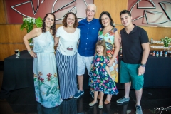 Juliana, Alexandra, Humberto, Letícia, Rose e Bruno Lima