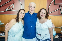 Juliana, Humberto e Alexandra Lima