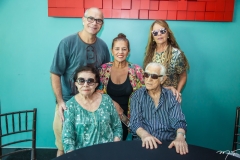 Luis Eduardo Lima, Tereza Araújo, Ana Campos, Humberto Ferreira e Olga Lima