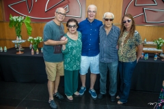 Luis Eduardo Lima, Tereza Araújo, Humberto Lima, Humberto Ferreira e Olga Lima