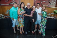 Mário Queiros, Rose Lima, Deusmar Queiros, Humberto Lima, Auricélia Queiros, Caca Queiros e Patriciana Rodrigues