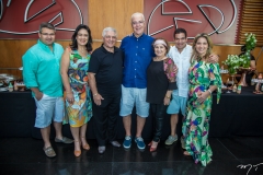 Mário Queiros, Rose Lima, Deusmar Queiros, Humberto Lima, Auricélia Queiros, Caca Queiros e Patriciana Rodrigues