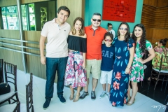 Pedro Guedes, Sabrina, Roger, Artur, Neiva e Amanda Alves