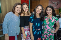 Rosa Dias, Sabrina Barros, Neiva e Amanda Alves