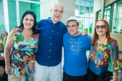 Rose, Humberto Lima, Paulo e Angela Macedo