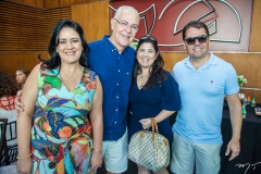 Rose, Humberto Lima, Raquel e Rodrigo Matos