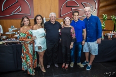Vanessa, Katarine, Deusmar, Auricelia, Davi Rodrigues e Humberto Rodrigues