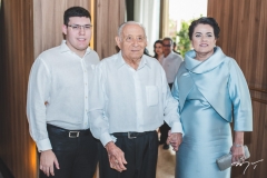 Artur, Adauto e Silvana Bezerra