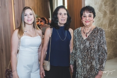 Michele Melo, Sônia Uchoa e Maria Esteves