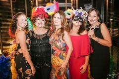 Beatriz Bezerra, Alice Correia, Adriana, Luiza e Janice Bezerra