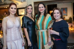 Paula Barreira, Michelle Aragão, Adriana Miranda e Ana Zélia Gadelha