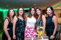 Ana Cecilia Castro, Lavinia Dubanhevitz, Ana Virginia Martins, Lorena Pouchain e Maria Lúcia Negrão