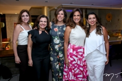 Cristiane Faria, Roberta Ary, Nara Amaral, Ana Virginia Martins e Márcia Travessoni