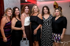 Leia Freitas, Gena Campos, Cristiane Faria, Márcia Peixoto, Claudia Gradvohl e Manu Romcy