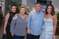 Luciana, Gláucia, Ricardo e Ana Virginia Martins