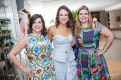 Luciana Lobo, Ana Virginia Martins e Danielle Pinheiro