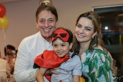 Afrânio Barreira, André Parente e Daniela Barreira
