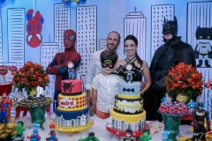 André, Bernardo e Ticiana Parente