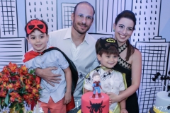 André, André, Bernardo e Ticiana Parente