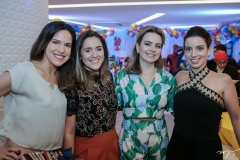 Karine Trindade, Larisse Rola, Daniela Barreira e Ticiana Parente