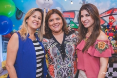 Vanessa Noal, Gisela Vieira e Themis Briand