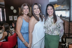 Nara Amaral, Andrea Rios e Elisa Oliveira