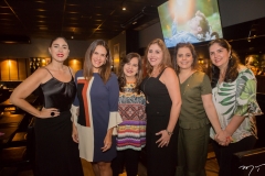 Izabela Fiuza, Ana Virgínia Martins, Martinha Assunção, Cristiane Faria, Cláudia Gradvohl e Natasha Martins