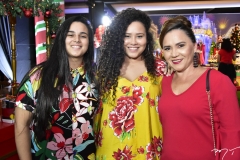 Carine Arrais, Gabriela Cruz e Cleudismar Silva
