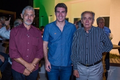 Lauro Martins, Fred Menezes e João Porto Guimarães