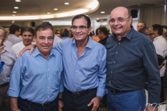 Cláudio Targino, Beto Studart e Fernando Cirino