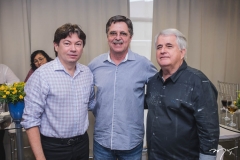 Edgar Gadelha, Carlos Gama e José Antunes