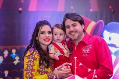 Cláudia Rios, Bosco Neto e Bosco Filho
