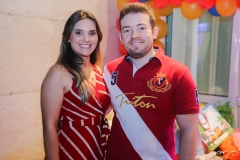 Emília Feitosa e Thiago Mont'Alverne