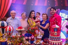 José Maria e Frances Mamede, Cláudia Rios, Bosco Neto, Francisca Feitosa e Bosco Filho