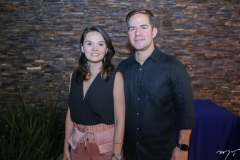 Liana Aragão e João Crispim